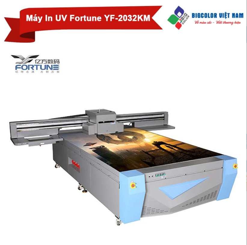 Máy In UV Phẳng Fortune YF-2032KM