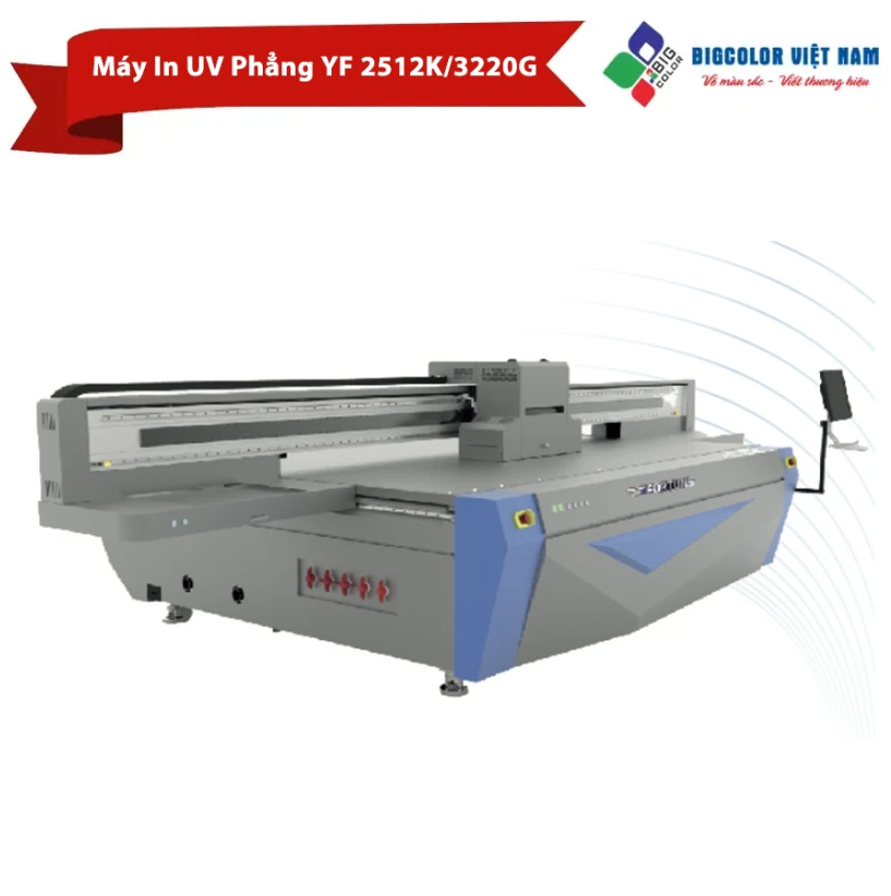 Máy In UV Phẳng YF 2512K