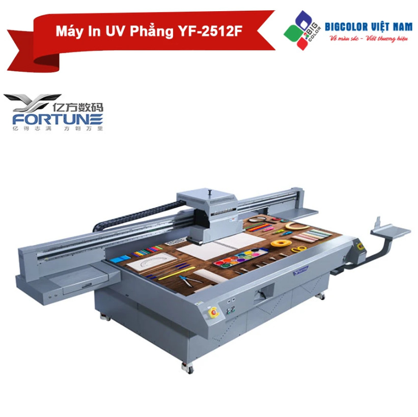 Máy In UV Phẳng YF-2512F