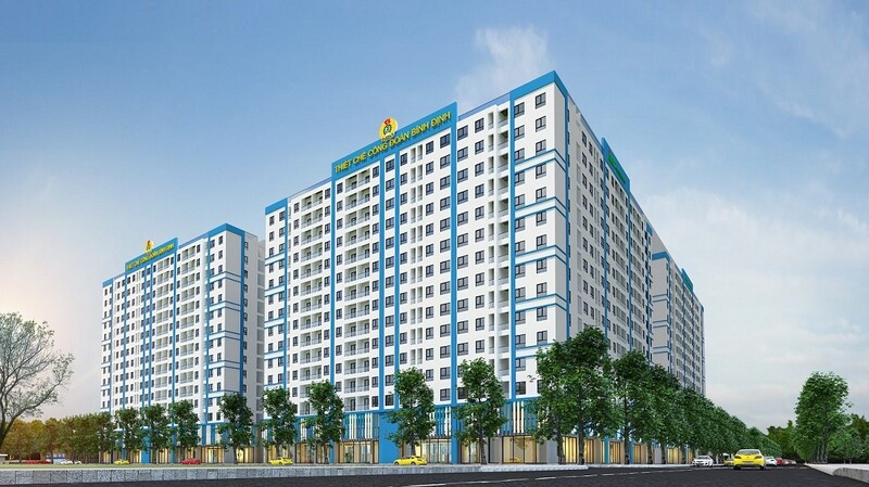 Dự án nhà ở xã hội thuộc khu thiết chế Công Đoàn tỉnh Bình Định