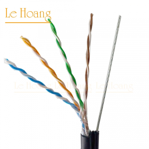 Cáp LAN CAT5E UTP 24AWG 4PRS  PE