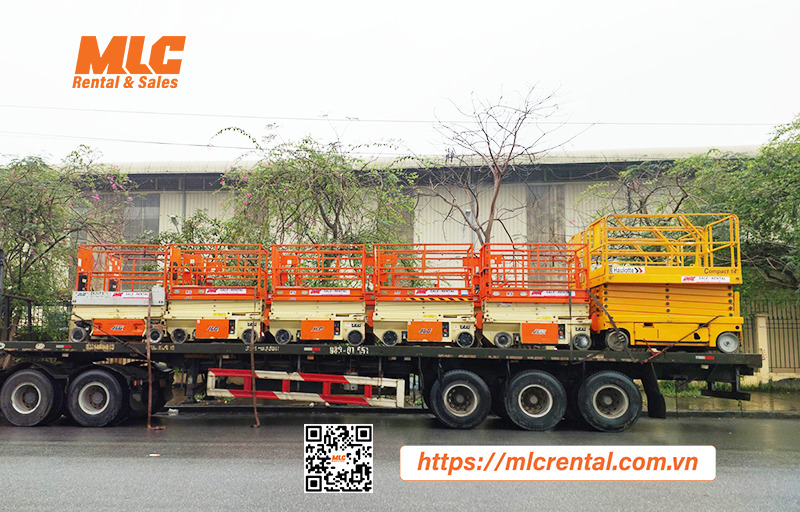 Cho thuê xe nâng người làm việc tại Đan Phượng - Cho Thuê Xe Nâng MLC - Công Ty TNHH MLC Rental