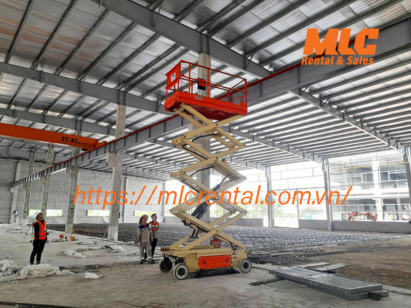 Cho thuê xe nâng người tại Hà Nam - Cho Thuê Xe Nâng MLC - Công Ty TNHH MLC Rental