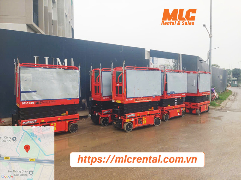 Cho thuê xe nâng người tại Nam Từ Liêm, Hà Nội - Cho Thuê Xe Nâng MLC - Công Ty TNHH MLC Rental