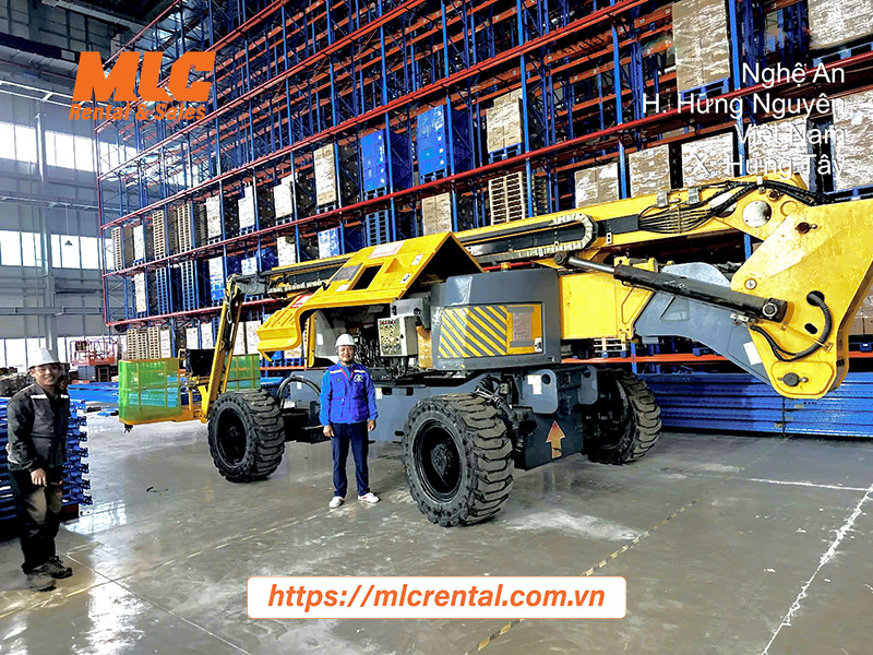 Cho thuê xe nâng người tại Nghệ An - Cho Thuê Xe Nâng MLC - Công Ty TNHH MLC Rental