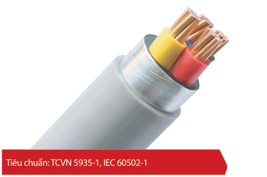Cáp điện kế 2.4 lõi ruột đồng cách điện PVC - Cáp Chống Cháy An Toàn - Công Ty TNHH An Toàn