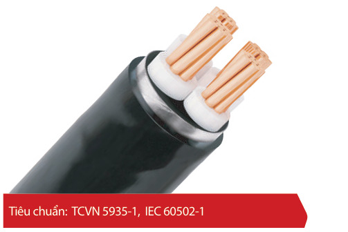 Cáp điện kế 2.4 lõi ruột đồng cách điện XLPE - Cáp Chống Cháy An Toàn - Công Ty TNHH An Toàn