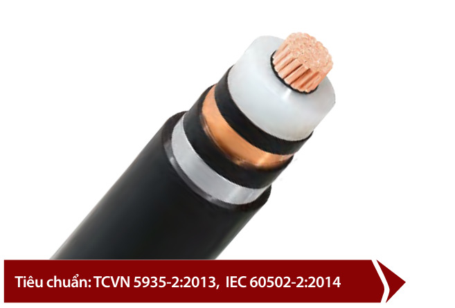 Cáp điện lực 1 lõi có giáp, có vỏ bọc - Cáp Chống Cháy An Toàn - Công Ty TNHH An Toàn