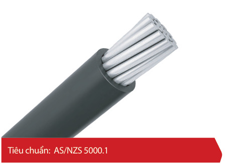 Cáp điện lực 1 lõi ruột nhôm cách điện PVC - Cáp Chống Cháy An Toàn - Công Ty TNHH An Toàn
