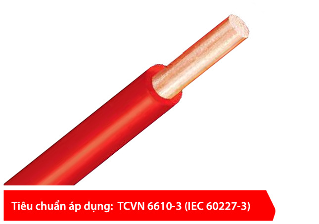 Dây đơn cứng ruột đồng cách điện PVC - Cáp Chống Cháy An Toàn - Công Ty TNHH An Toàn