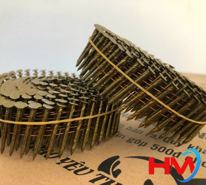 Đinh cuộn pallet 2.1x45 - Đinh Công Nghiệp Hòa Mỹ - Công Ty TNHH Thương Mại Ngũ Kim Hòa Mỹ