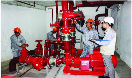 Thi công hệ thống báo cháy và cứu hỏa