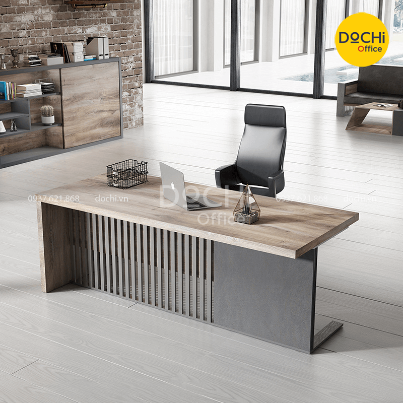 Bàn giám đốc - Dochi Office - Nhà Máy Thiết Kế, Sản Xuất, Thi Công Nội Thất Văn Phòng - Công Ty TNHH Dochi Home