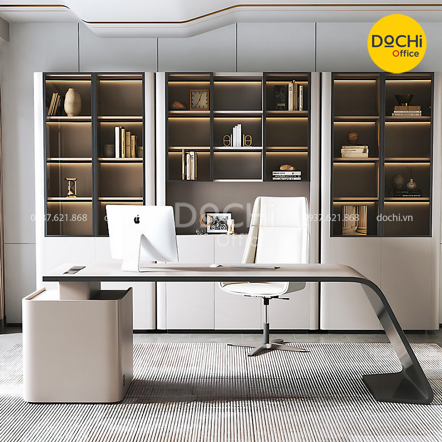 Bàn giám đốc - Dochi Office - Nhà Máy Thiết Kế, Sản Xuất, Thi Công Nội Thất Văn Phòng - Công Ty TNHH Dochi Home