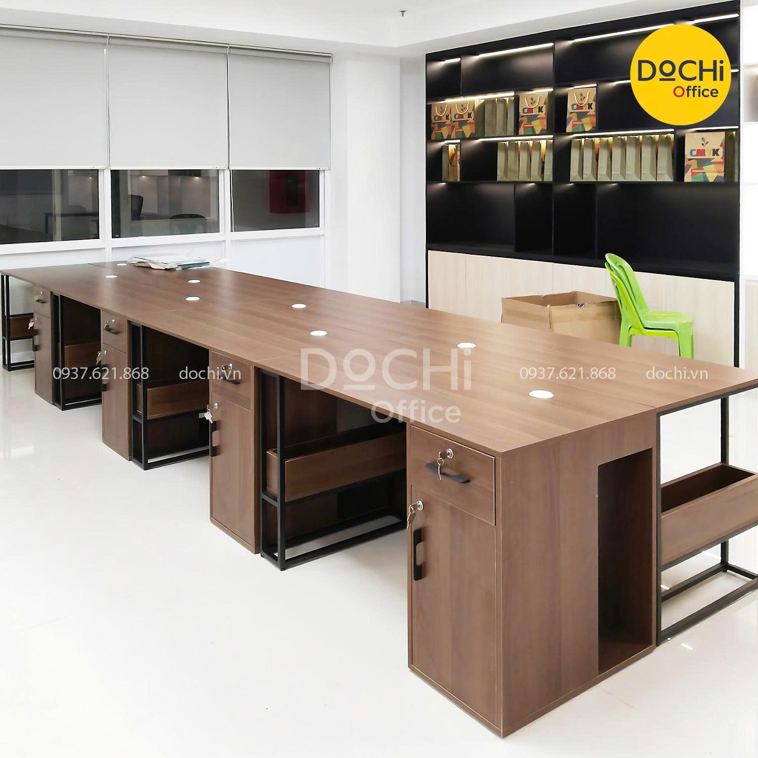 Thi công nội thất văn phòng - Dochi Office - Nhà Máy Thiết Kế, Sản Xuất, Thi Công Nội Thất Văn Phòng - Công Ty TNHH Dochi Home