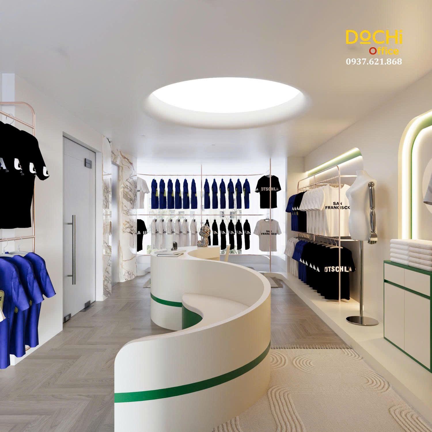 Thiết kế nội thất văn phòng - Dochi Office - Nhà Máy Thiết Kế, Sản Xuất, Thi Công Nội Thất Văn Phòng - Công Ty TNHH Dochi Home