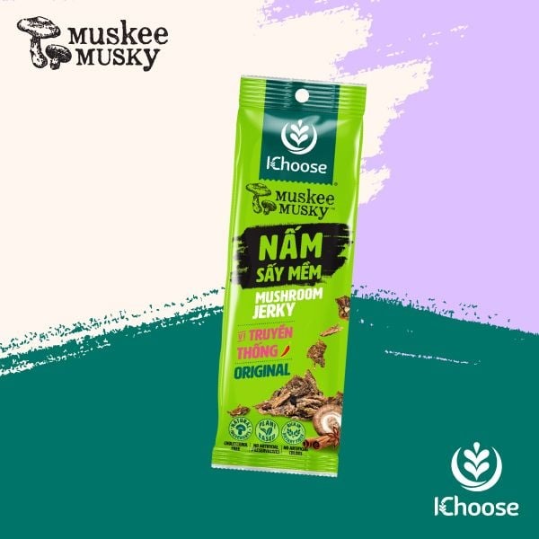 Nấm Sấy Mềm vị Truyền thống miếng 25g