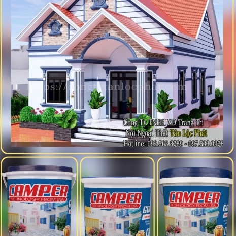Sơn mịn chống thấm ngoại thất