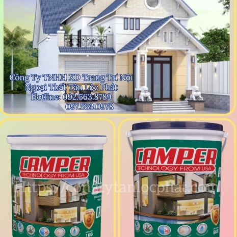 Sơn ngoại thất siêu bóng Camper