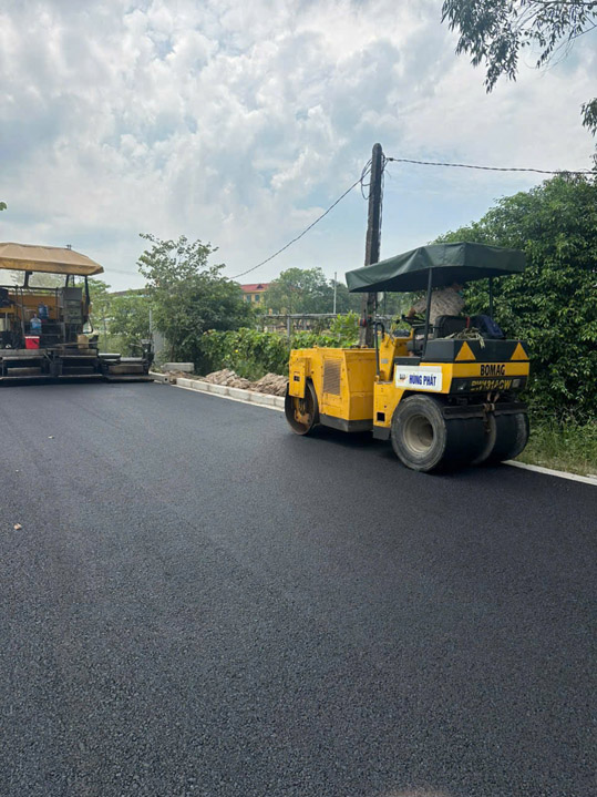 Hình ảnh thi công thực tế và trạm trộn