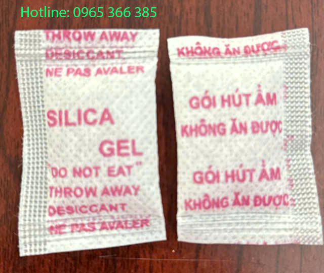 Gói 1g Silicagel, vải dệt đỏ 4 - Túi Hút ẩm Đông Dương Xanh  - Công Ty TNHH Đầu Tư Và Phát Triển Đông Dương Xanh