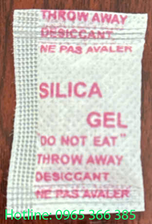 Gói 1g Silicagel, vải dệt đỏ 5 - Túi Hút ẩm Đông Dương Xanh  - Công Ty TNHH Đầu Tư Và Phát Triển Đông Dương Xanh