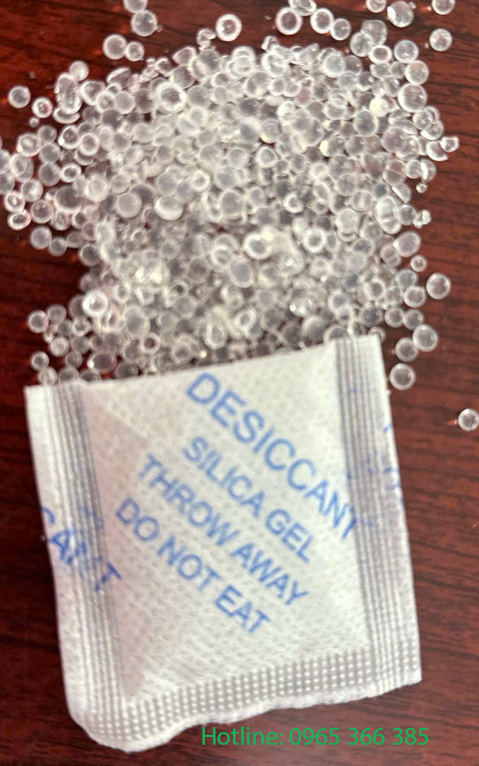 Gói 5g Silicagel, vải dệt xanh - Túi Hút ẩm Đông Dương Xanh  - Công Ty TNHH Đầu Tư Và Phát Triển Đông Dương Xanh