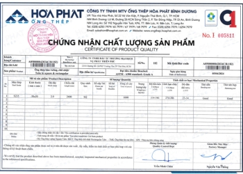  - Thép Phát Thiên Phú - Công Ty TNHH Đầu Tư Thương Mại Dịch Vụ Phát Thiên Phú