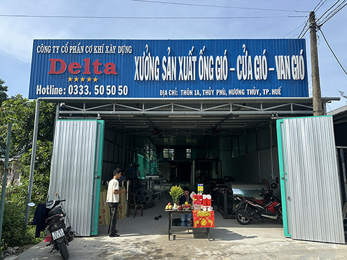 Hình ảnh xưởng sản xuất công ty Delta