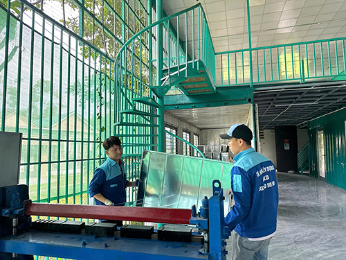 Hình ảnh xưởng sản xuất công ty Delta