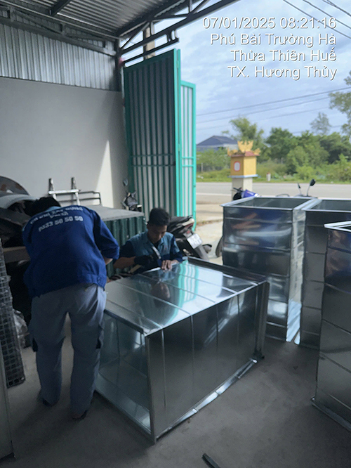 Hình ảnh xưởng sản xuất công ty Delta