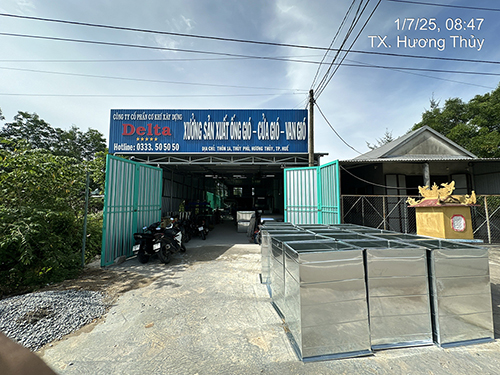 Hình ảnh xưởng sản xuất công ty Delta