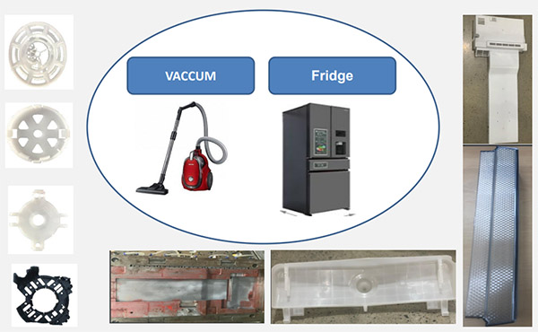 Khuôn mẫu và sản phẩm nhựa
