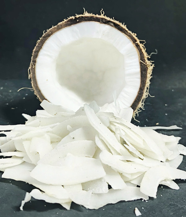 Cơm dừa lát sấy