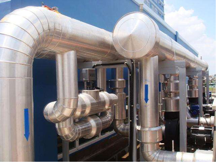 Thi công bảo ôn cách nhiệt cho hệ thống lạnh Chiller