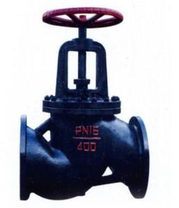 Van cầu gang mặt bích