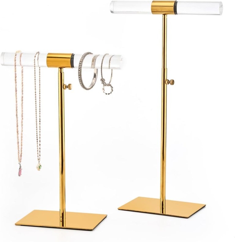 Bộ 2 chân đế thấp treo trang sức bằng thép không gỉ - Gia Công MiCa Dòng Chảy Việt Nam - Công Ty TNHH Dòng Chảy Việt Nam