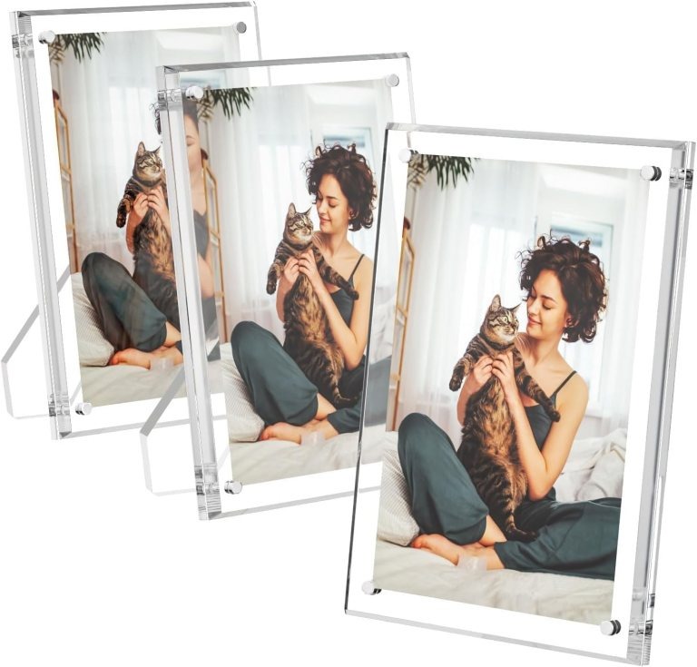 Bộ 3 khung ảnh Acrylic từ tính nổi - Gia Công MiCa Dòng Chảy Việt Nam - Công Ty TNHH Dòng Chảy Việt Nam