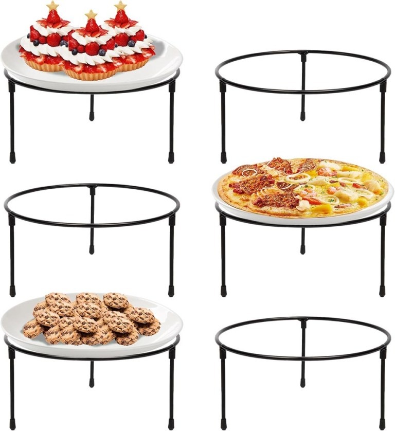 Khay đựng Pizza (bộ 6 cái bằng kim loại) - Gia Công MiCa Dòng Chảy Việt Nam - Công Ty TNHH Dòng Chảy Việt Nam