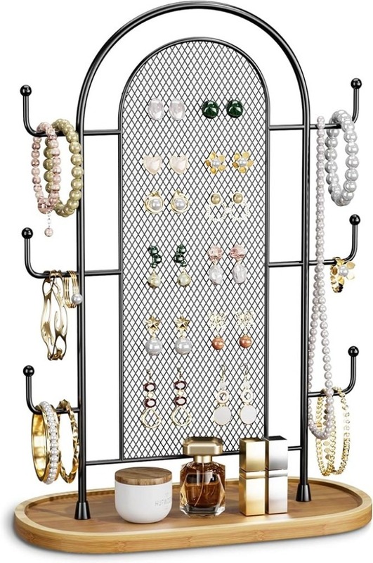 Giá đựng hoa tai và trang sức (khay gỗ 300 lỗ) - Gia Công MiCa Dòng Chảy Việt Nam - Công Ty TNHH Dòng Chảy Việt Nam