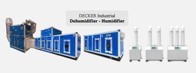 DECKER Industrial Dehumidifier - Humidifier