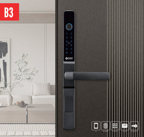 Khóa vân tay cửa gỗ Avent B3 - Khóa Điện Tử MegaX - Công Ty TNHH Vận Tải Toàn Cầu MegaX