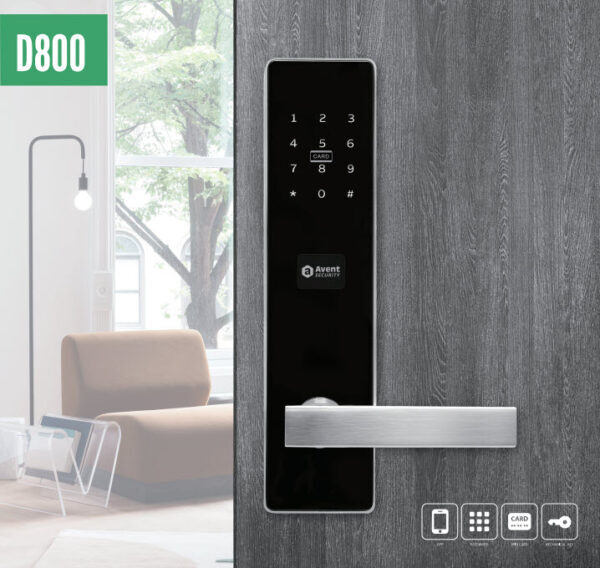Khóa vân tay cửa gỗ Avent D800 - Khóa Điện Tử MegaX - Công Ty TNHH Vận Tải Toàn Cầu MegaX