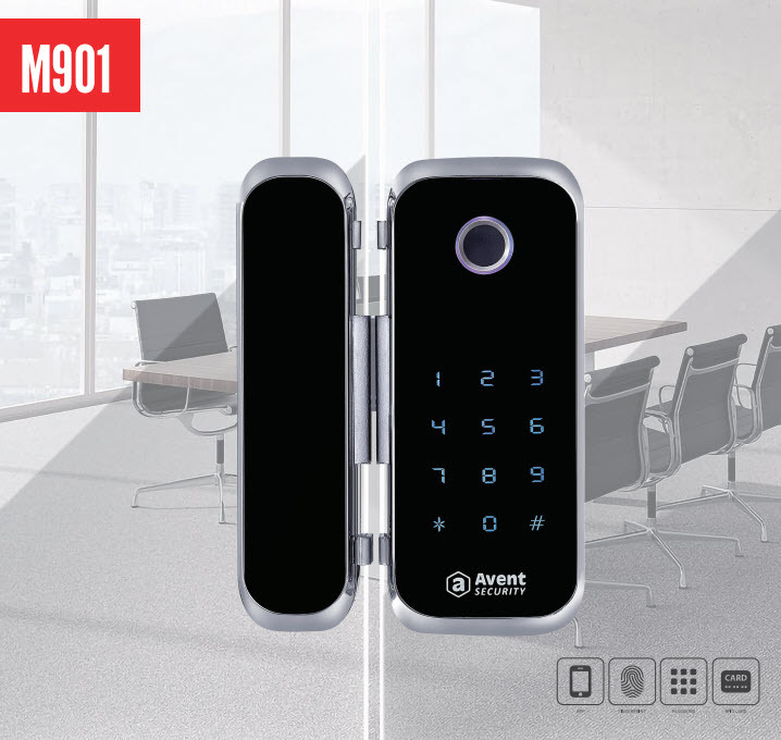 Khóa vân tay cửa gỗ Avent M901 - Khóa Điện Tử MegaX - Công Ty TNHH Vận Tải Toàn Cầu MegaX