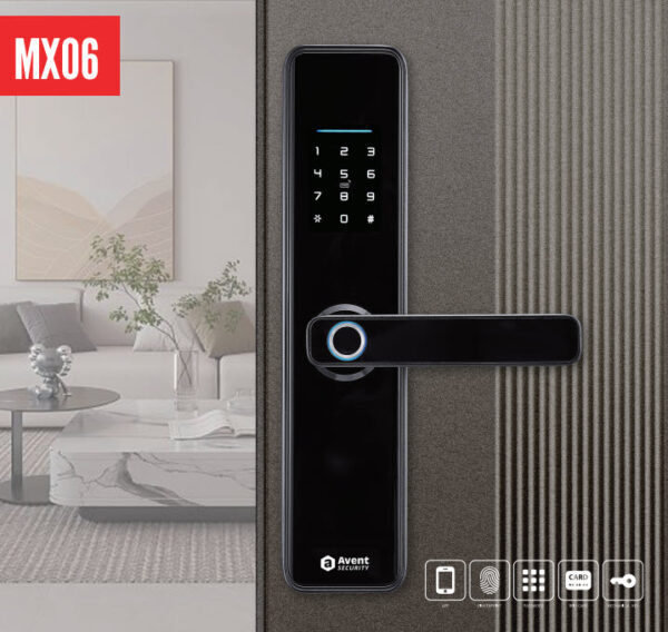 Khóa vân tay cửa nhôm Avent MX06 - Khóa Điện Tử MegaX - Công Ty TNHH Vận Tải Toàn Cầu MegaX