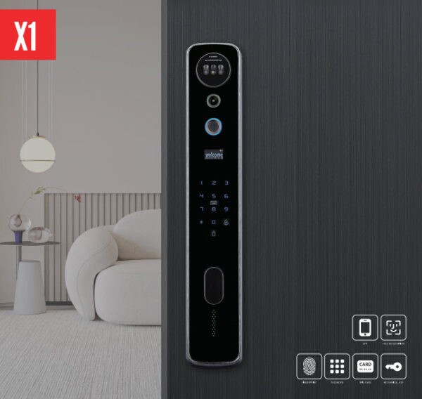 Khóa vân tay cửa sắt Avent X1 - Khóa Điện Tử MegaX - Công Ty TNHH Vận Tải Toàn Cầu MegaX