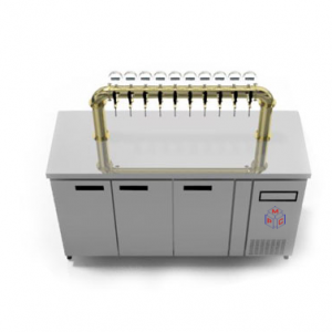 Tủ rót bia 10 vòi