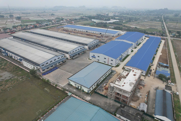 Nhà máy giày da Ninh Bình - Tổng Thầu Xây Dựng Công Nghiệp Công Hà - Công Ty Cổ Phần Tập Đoàn Công Hà