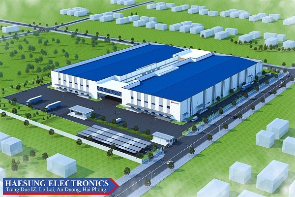 Nhà máy Haengsung Electronics - Tổng Thầu Xây Dựng Công Nghiệp Công Hà - Công Ty Cổ Phần Tập Đoàn Công Hà