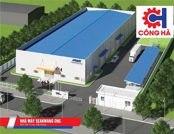 Nhà máy Seakwang Eng - Tổng Thầu Xây Dựng Công Nghiệp Công Hà - Công Ty Cổ Phần Tập Đoàn Công Hà